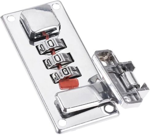 Password Lock Latch Wooden Box Fixed Locks Furniture Hardware with Screws 2Pcs in Saudi Arabia