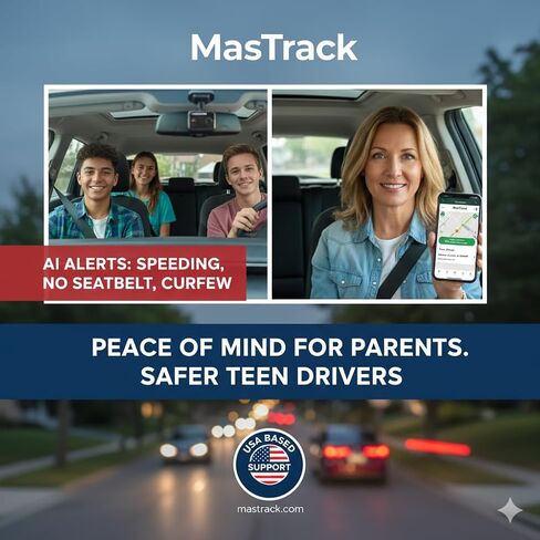 4G AI Dash Cam (4 Channel): Smarter Live Connectivity with Greater Visibility- User Friendly Dash Camera - Track Your Family Anywhere - GPS - Wireless Car Accessories in Kuwait