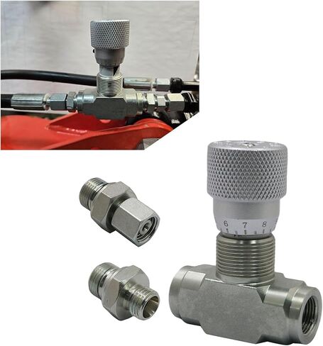 FZJDSD STB-G3/8 3/8" L08 Hydraulic Flow Control Valve Compatible with Mini Excavator in Saudi Arabia