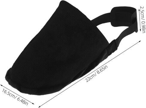 Bowling Shoe Slider Cover Shoe Cup Cover Bowling Accessories Slide Design for Bowlers Black in Saudi Arabia