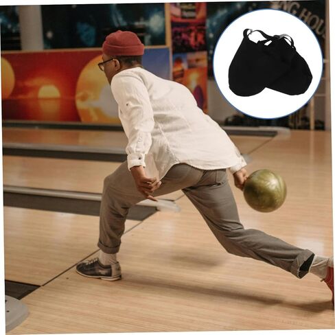 Bowling Shoe Slider Cover Shoe Cup Cover Bowling Accessories Slide Design for Bowlers Black in Saudi Arabia
