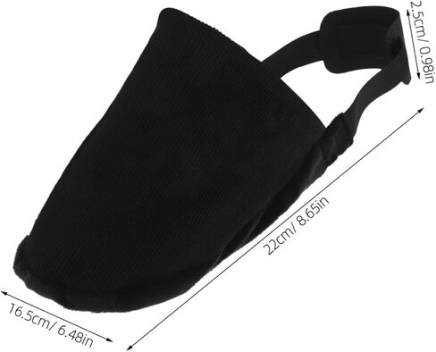 2-Pack Non-Slip Bowling Shoe Covers Sturdy Cloth Bowling Shoe Sliders for Men and Women Essential Accessories for Indoor and Outdoor Use in Kuwait