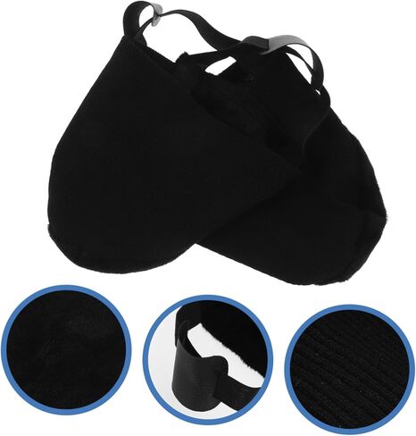 2-Pack Non-Slip Bowling Shoe Covers Sturdy Cloth Bowling Shoe Sliders for Men and Women Essential Accessories for Indoor and Outdoor Use in Kuwait