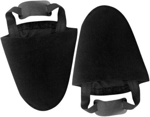 Kisangel 1Pair Bowling Shoe Covers with Elastic Straps of Protective Shoe Sliders for Women and Men for Casual Bowlers and Professionals Enhances Comfort and Stability Black in Saudi Arabia