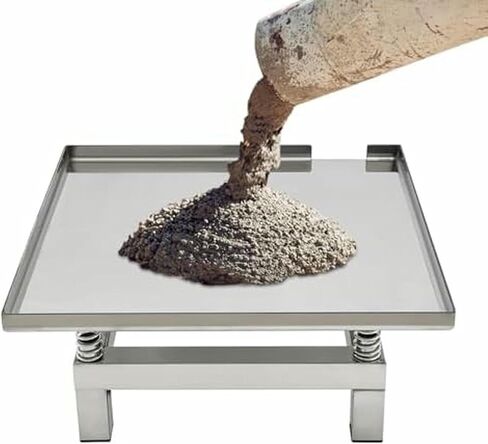 Stainless Steel Concrete Vibrating Table，Vibration Platform for Molds, Heavy-Duty Test Bench – Ideal for Concrete Testing in Saudi Arabia