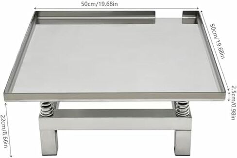 Stainless Steel Concrete Vibrating Table，Vibration Platform for Molds, Heavy-Duty Test Bench – Ideal for Concrete Testing in Saudi Arabia