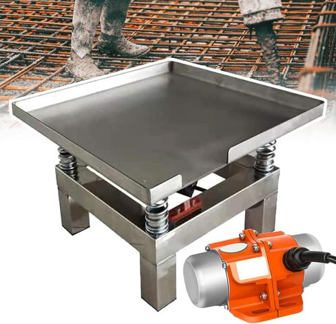 Concrete Vibrating Table - Electric Vibration Platform - Vibration Test Bench,Optional 10/20kg Load Capacity-for Remove Bubbles/Shake The Precipitate (35 * 35cm) in Saudi Arabia