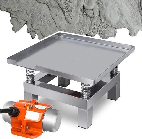 Concrete Vibrating Table,Vibration Test Bench|,Benchtop Vibration Tester,Precipitate Shaker,Electric Vibration Platform for Remove Bubbles/Shake The Precipitate (50 * 50cm) in Saudi Arabia