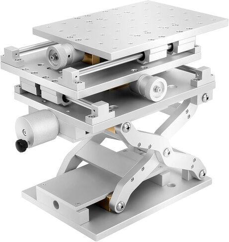 منضدة عمل ثلاثية الأبعاد قابلة للتعديل - طاولة آلة النقش بالليزر، منصة عمل متعددة الاستخدامات لتحديد المواقع بدقة، ووضع العلامات، والمشروعات اليدوية، وتصميم الرفع لتعزيز الاستقرار in Kuwait