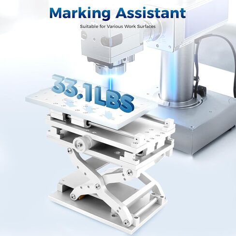 منضدة عمل ثلاثية الأبعاد قابلة للتعديل - طاولة آلة النقش بالليزر، منصة عمل متعددة الاستخدامات لتحديد المواقع بدقة، ووضع العلامات، والمشروعات اليدوية، وتصميم الرفع لتعزيز الاستقرار in Kuwait