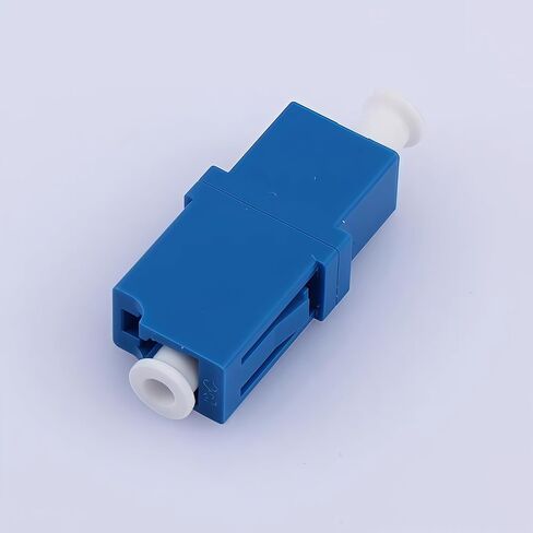 LC Coupler Tin - 10 Pack - Single Mode LC Fiber Couplers Set. LCUPC Fiber Adapters are Pre-Cleaned & Extend LCUPC Optical Cables. Connects SM Simplex or Duplex Cables in Kuwait