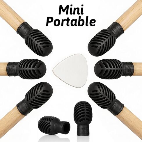 4 Pack Drum Dampeners, Drum Mutes, Drummer Accessories, Silent Practice Tips for Noise Reduction, Stick Protection, And Universal Fit in Kuwait