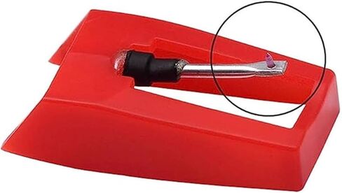 3 Pack Vinyl Record player Needle With Cartridge Universal Turntable Cartridge Record Player Needle Replacement Stylus Needles for Vinyl Record Player LP Phonograph in Kuwait