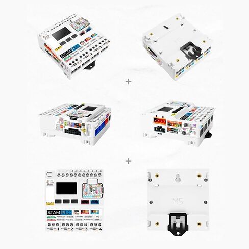 M5Stack Official M5stamp PLC Controller with M5stampS3 - Programmable Logic Control Module for Industrial Automation in Saudi Arabia
