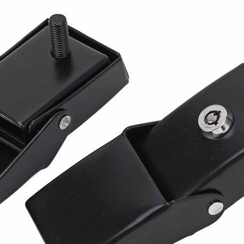Pongnas Theft DieCast Metal Hood Lock Catch Kit with Keys – PowderCoated for JK 2007–2017 & Unlimited in Saudi Arabia