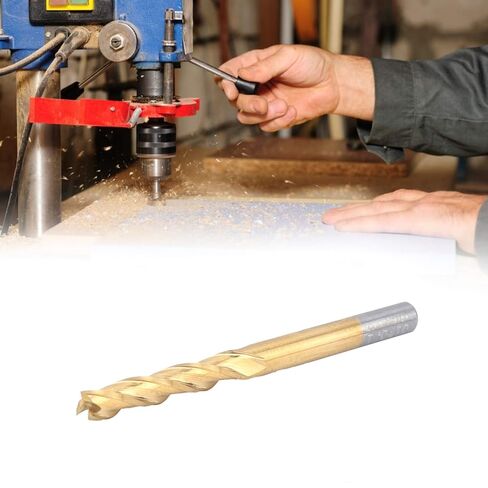 High Performance Tungsten Steel Milling Cutter, Round Shank, Wear , Ergonomic Design, Ideal for Non Ferrous Materials Like Aluminum in Saudi Arabia
