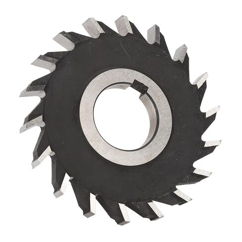 High Speed Steel Milling Cutter, Fine Punching Gear Cutter Disc, Large Cut Out Design, Industrial Milling Tool with Smooth, 100mm Diameter, 18 Teeth for Precision Machining in Kuwait
