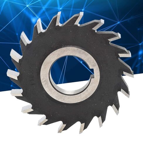 High Speed Steel Milling Cutter, Fine Punching Gear Cutter Disc, Large Cut Out Design, Industrial Milling Tool with Smooth, 100mm Diameter, 18 Teeth for Precision Machining in Kuwait