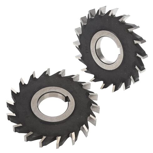 High Speed Steel Milling Cutter, Fine Punching Gear Cutter Disc, Large Cut Out Design, Industrial Milling Tool with Smooth, 100mm Diameter, 18 Teeth for Precision Machining in Kuwait