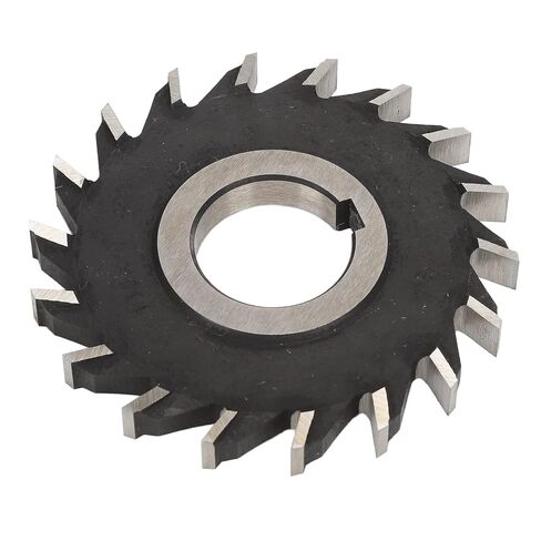 High Speed Steel Milling Cutter, Fine Punching Gear Cutter Disc, Large Cut Out Design, Industrial Milling Tool with Smooth, 100mm Diameter, 18 Teeth for Precision Machining in Kuwait