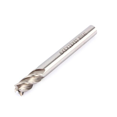 End Mill Cutter HSS CNC Milling Rotary Tool 4/4.5/6/8/10/12mm for Copper Aluminum Tool Steel in Saudi Arabia