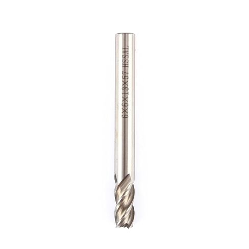 End Mill Cutter HSS CNC Milling Rotary Tool 4/4.5/6/8/10/12mm for Copper Aluminum Tool Steel in Saudi Arabia