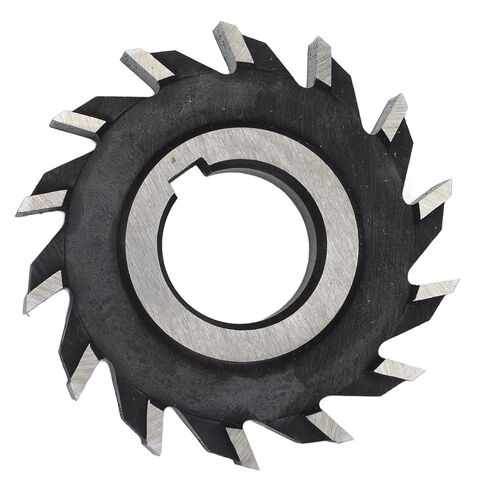 Milling Cutter High Speed Steel 14 Teeth, Face Mill Disc for Punching Drilling, Accurate Processing, Fine Workmanship, Glossy Surface, 63x10mm Size in Kuwait