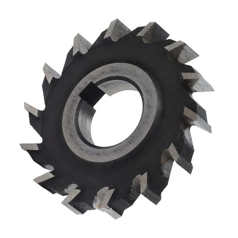 Milling Cutter High Speed Steel 14 Teeth, Face Mill Disc for Punching Drilling, Accurate Processing, Fine Workmanship, Glossy Surface, 63x10mm Size in Kuwait