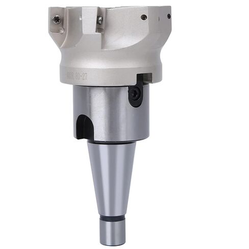 NT30 FMB27 Collet Chuck Holder Set, BAP400R 6 Flute Milling Cutter, High Accuracy, Heat Resistant Coating, for CNC Machining (NT30-FMB27+80 Knife disc+1604APMT Knife Grains (10) in Saudi Arabia