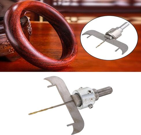YedaHcy Bracelet Milling Cutter Set, Woodworking Ring Maker Drill Bit Kit, High Speed Steel Tools for DIY Jewelry Crafting, Personalized Creation, Accurate Cutting, Sturdy and Practi in Kuwait