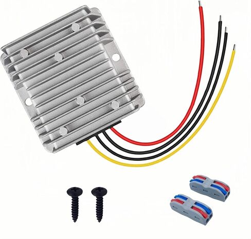 DC-DC 36V 48V to 24V Converter 240W - Waterproof Step Down Voltage Regulator with Fuse for Golf Cart Marine RV in Kuwait