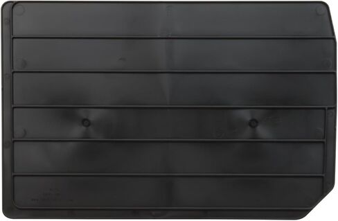 Akro-Mils 40282 Plastic Length Dividers for AkroBins Super-Size Heavy Duty Stackable Storage Bins Models 30282 and 30283, Custom Storage Inserts for Tools, Parts & Supplies, 1-Pack, Black in Saudi Arabia