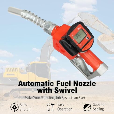 1 "فوهة الوقود التلقائي NPT مع فوهة الوقود التلقائي للوقود التلقائي ، فوهة تعبئة الوقود ذات التدفق العالي ، فوهة حشوة وقود السيارة المستخدمة في جينزين ديزل (أحمر ، 1 بوصة) in Kuwait