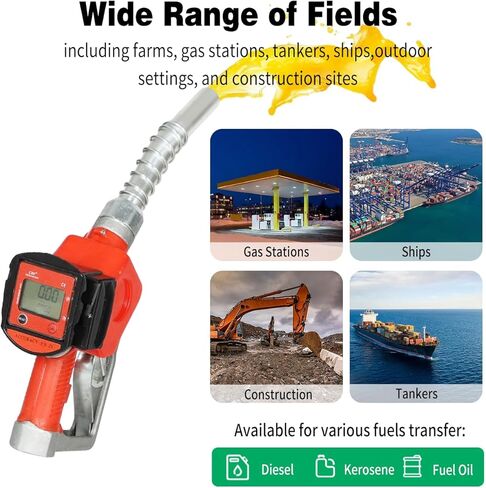 1 "فوهة الوقود التلقائي NPT مع فوهة الوقود التلقائي للوقود التلقائي ، فوهة تعبئة الوقود ذات التدفق العالي ، فوهة حشوة وقود السيارة المستخدمة في جينزين ديزل (أحمر ، 1 بوصة) in Kuwait