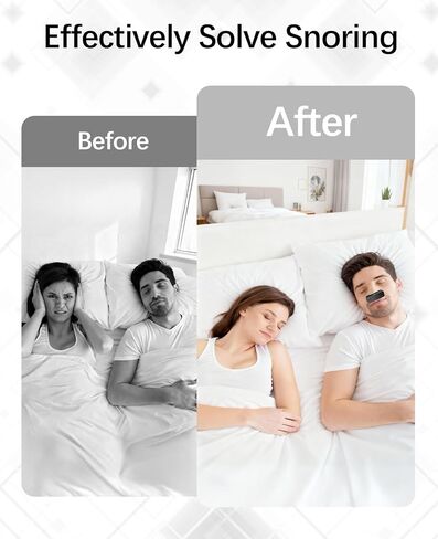 أجهزة مكافحة الشخير، حل كهربائي للشخير مع حزام قابل للتعديل، مناسب لجميع أشكال الأنف، 6 سرعات قابلة للتعديل، أجهزة صغيرة محمولة لتوقف التنفس أثناء النوم للرجال والنساء (أسود غير لامع) in Kuwait