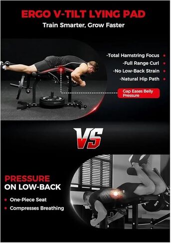 Roman Chair Hyperextension Bench Home Gym Leg Exercise Equipment Triple-Load Extension Curl Machine with Adjustable Features Fitness Chair for Hip in Kuwait