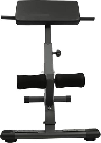 Roman Chair Hyperextension Bench Foldable Hyper Back Extension Roman Chair 5 Position Adjustable Hyperextension Bench Abdominal Workout Machine Sit up Full in Kuwait