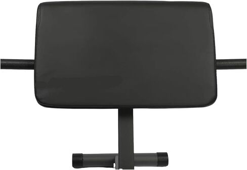 Roman Chair Hyperextension Bench Foldable Hyper Back Extension Roman Chair 5 Position Adjustable Hyperextension Bench Abdominal Workout Machine Sit up Full in Kuwait