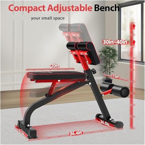 Roman Chair Hyperextension Bench Roman Chair Back Extension Bench for Glute, Hamstring and Lower, Hyperextension, Adjustable Foldable Weight in Kuwait