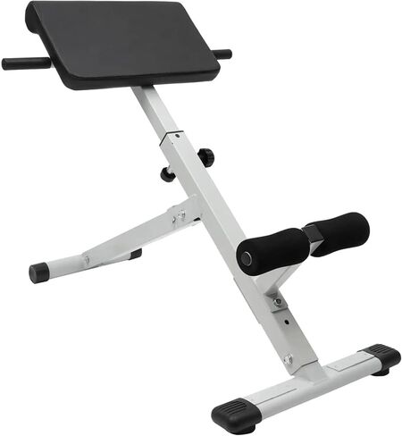 كرسي روماني Hyperextension Bench كرسي روماني Hyperextension Bench، جهاز تمديد خلفي بطول قابل للتعديل للياقة البدنية في صالة الألعاب الرياضية المنزلية، متعدد الوظائف in Kuwait