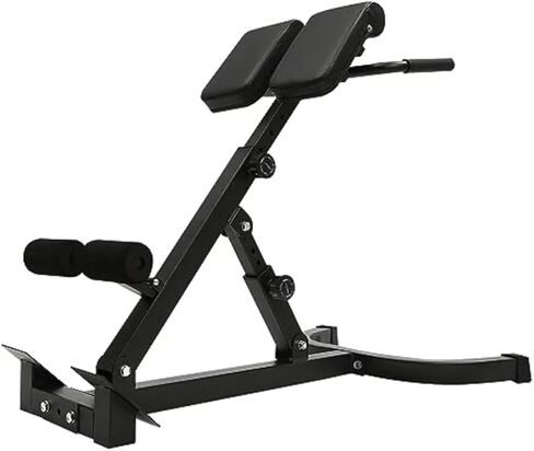 Roman Chair Hyperextension Bench MultiFunctional Bench 330lbs Hyper Back Extension Roman Chair Abdominal Exercise Equipment Hyperextension in Kuwait