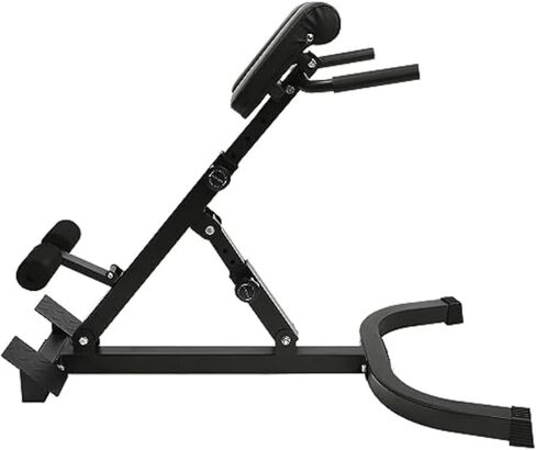 Roman Chair Hyperextension Bench MultiFunctional Bench 330lbs Hyper Back Extension Roman Chair Abdominal Exercise Equipment Hyperextension in Kuwait