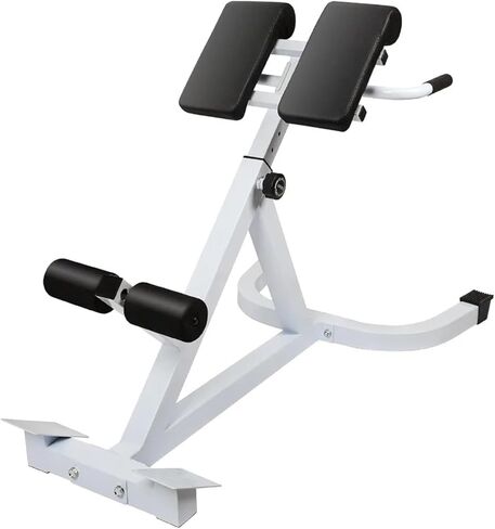 Roman Chair Hyperextension Bench Roman Chair Exercise EquipmentAdjustable Hyperextension Bench for Lower Back Extension Machine with 250lbs Capacity in Kuwait
