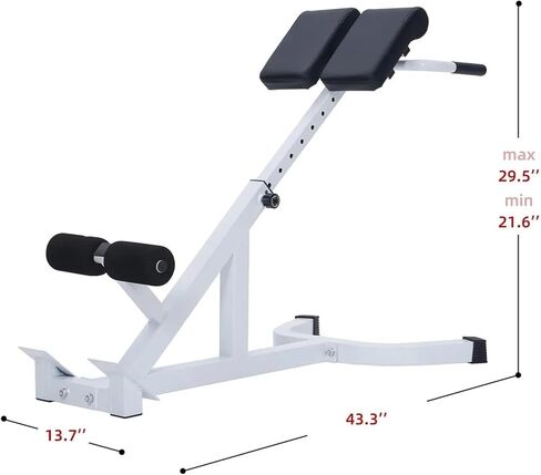Roman Chair Hyperextension Bench Adjustable Roman Chair Goat Waist Support Device Home Fitness Equipment Abdominal Back and Multifunctional Training Machin in Kuwait