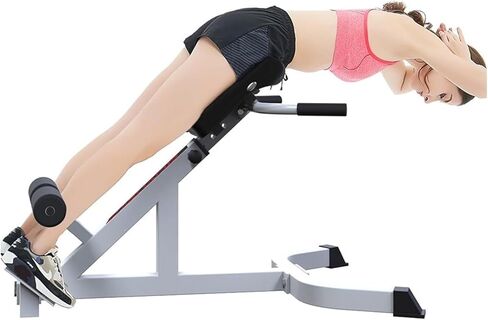 كرسي روماني عالي التمدد، كرسي روماني قابل للتعديل، جهاز دعم خصر الماعز، معدات اللياقة البدنية المنزلية، ظهر البطن وآلة تدريب متعددة الوظائف in Saudi Arabia