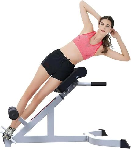 Roman Chair Hyperextension Bench Adjustable Roman Chair Goat Waist Support Device Home Fitness Equipment Abdominal Back and Multifunctional Training Machin in Kuwait