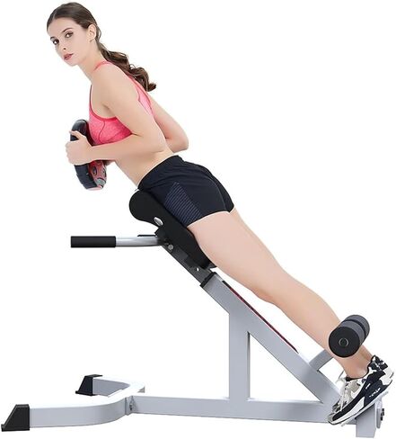 Roman Chair Hyperextension Bench Adjustable Roman Chair Goat Waist Support Device Home Fitness Equipment Abdominal Back and Multifunctional Training Machin in Kuwait