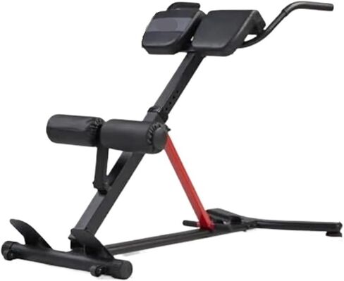 Roman Chair Hyperextension Bench Foldable Hyperextension Roman Chair Back Extension Home Gym Sit up Bench for Glute Ab Workouts Optional Adjustment Incline in Kuwait
