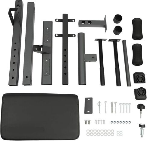 Roman Chair Hyperextension Bench Roman Chair Back Extension Machine - Adjustable Hyperextension Bench for Core Workout, 150kg Capacity Home Gym Equipment in Kuwait