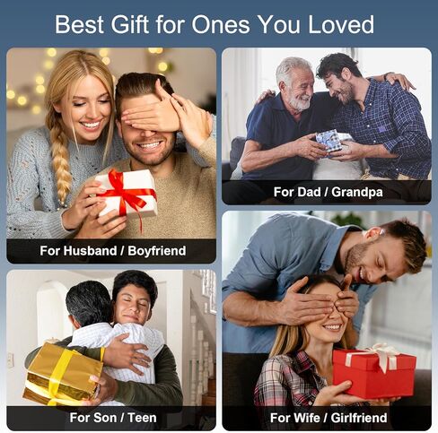 سكين متعدد المهام، سكين جيب 16 في 1، سكين متعدد الأدوات مصنوع يدويًا، هدية عيد ميلاد للرجال والنساء وزوجها وصديقتها وصديقتها والأب، أسود in Kuwait